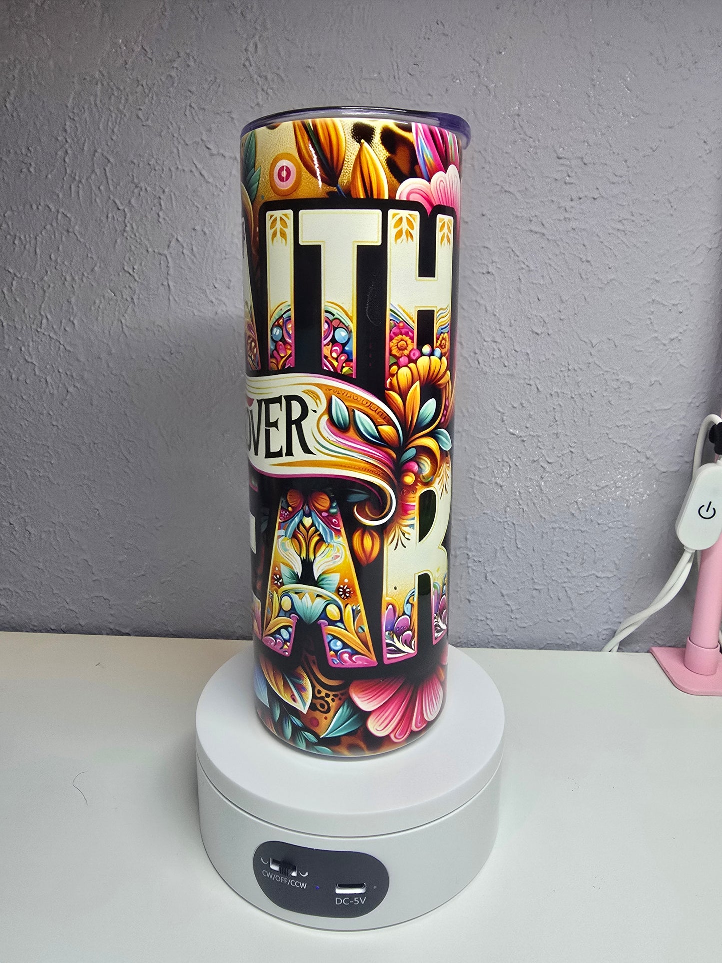 Faith Over Fear - 20oz Tumbler
