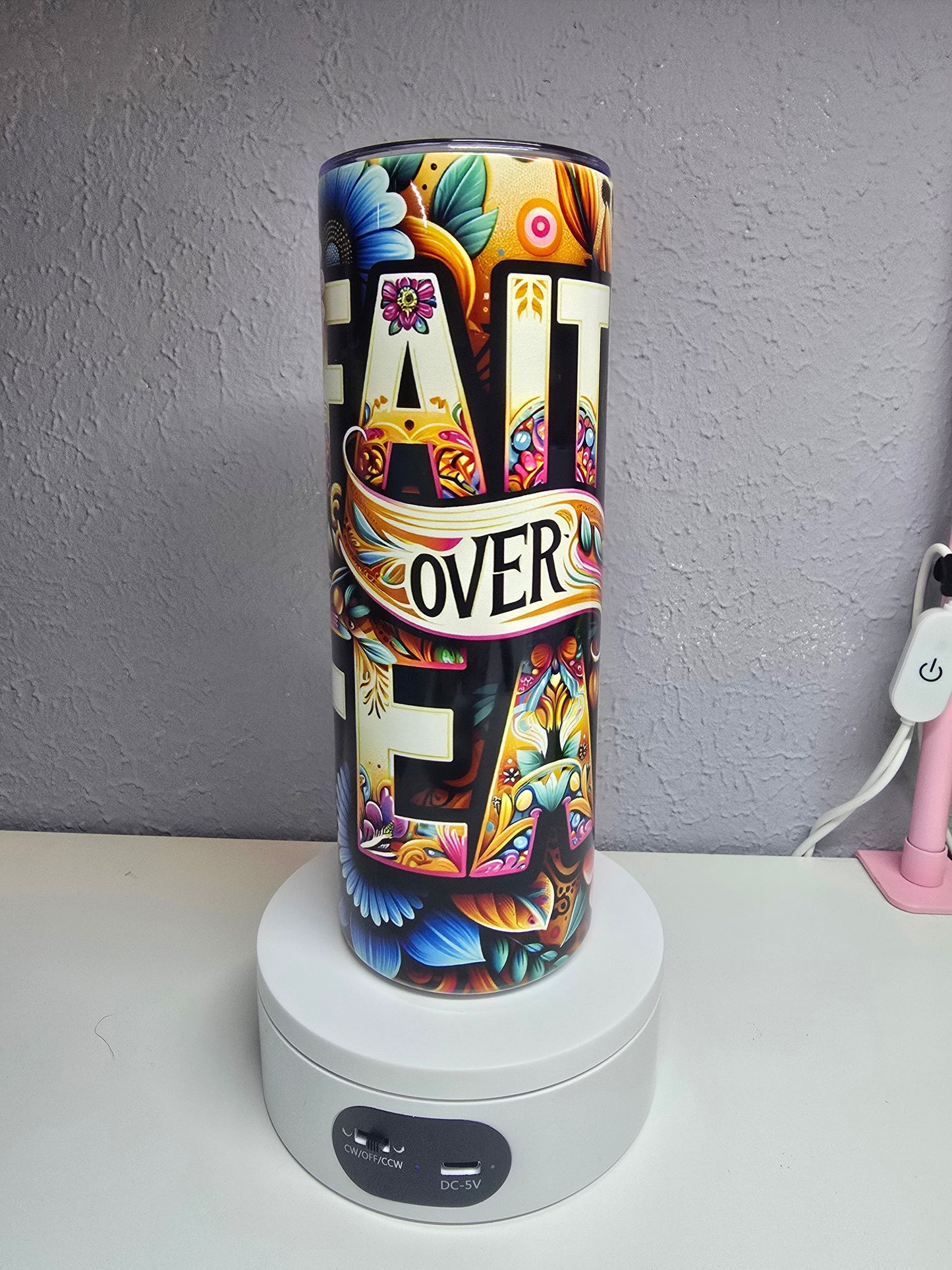 Faith Over Fear - 20oz Tumbler