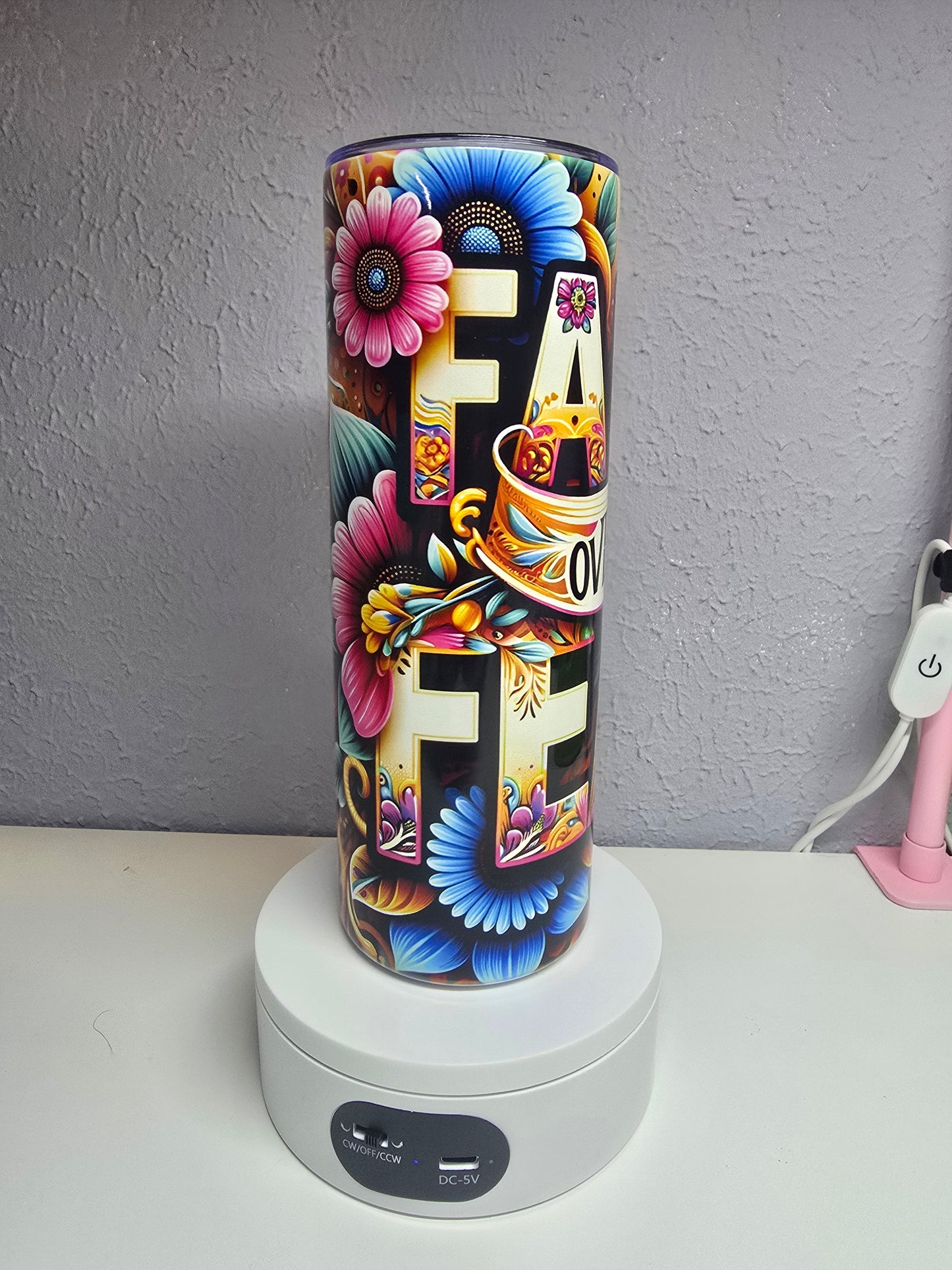 Faith Over Fear - 20oz Tumbler