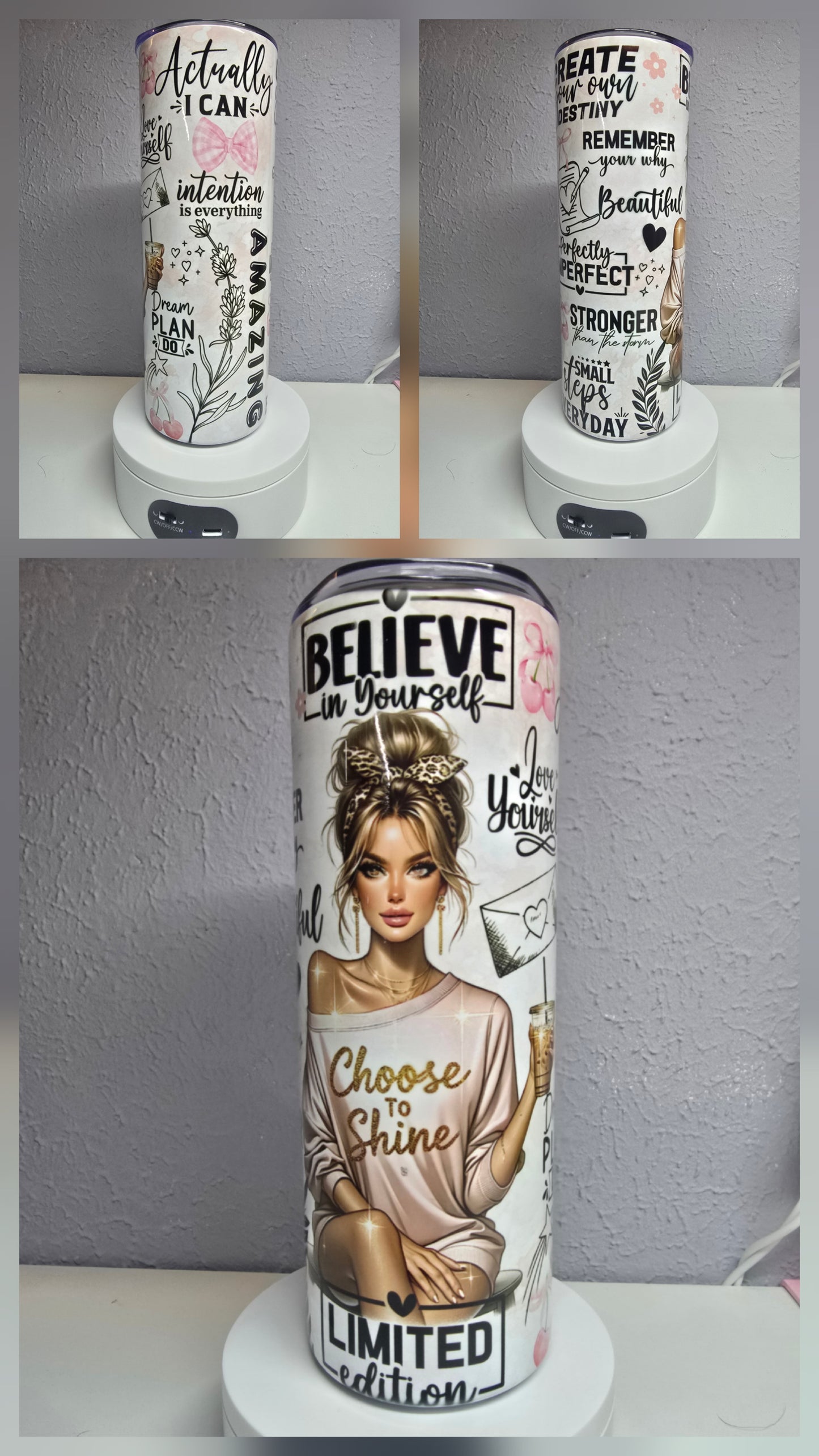 Believe In Yourself - 20oz Tumbler