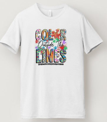 Color Outside The Lines #AutismAwareness