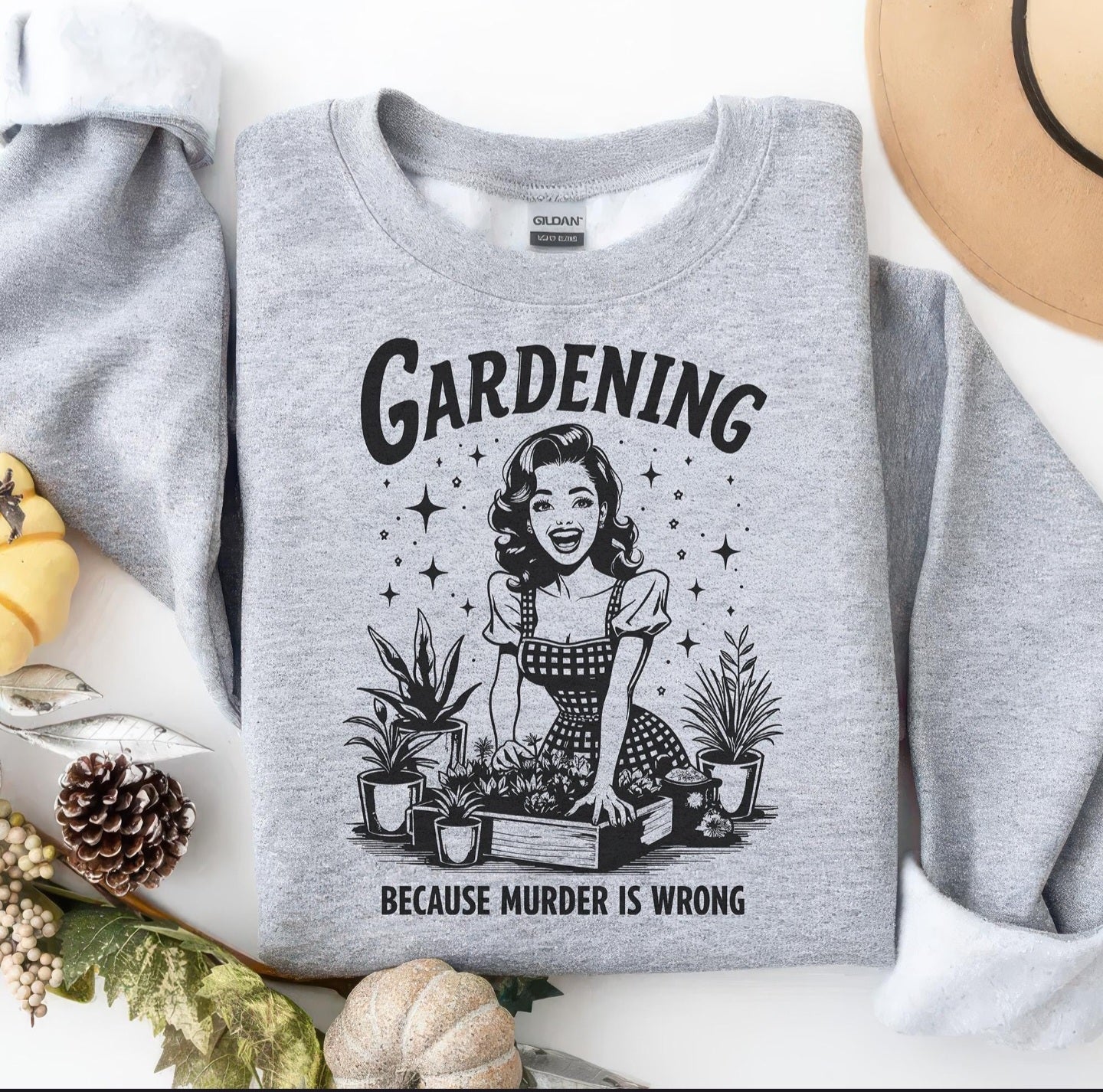 Gardening Because Murder Is Wrong