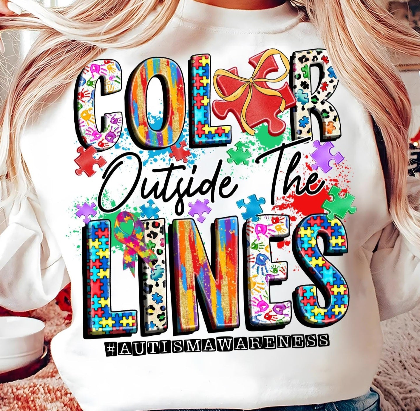 Color Outside The Lines #AutismAwareness