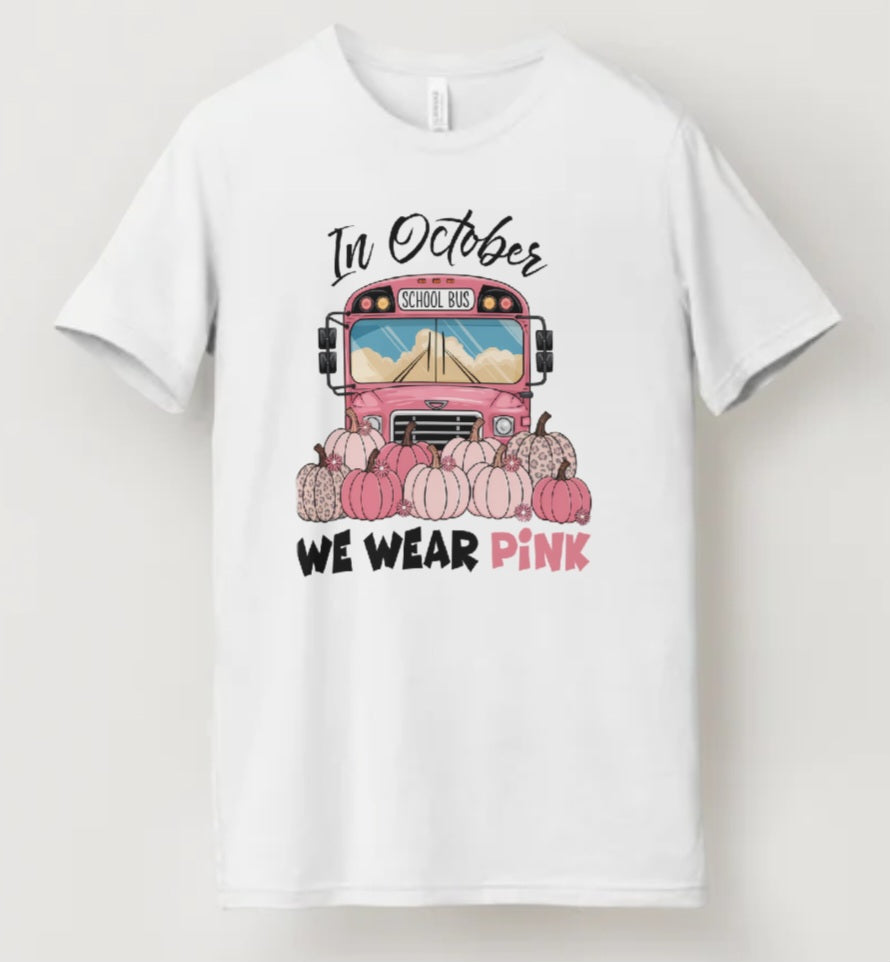In October We Wear Pink (bus)