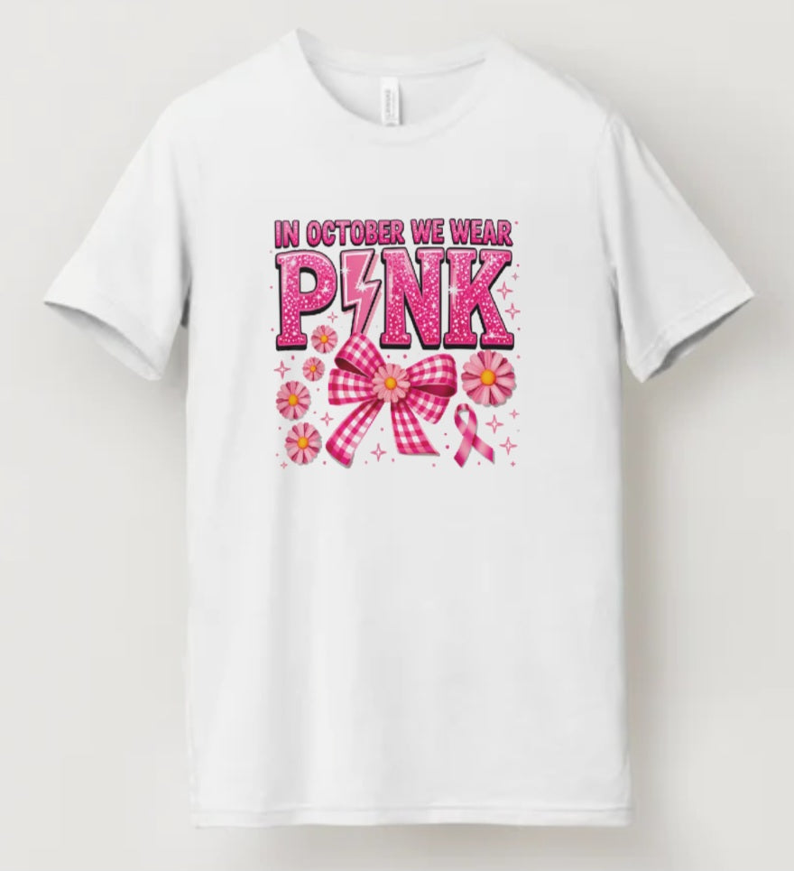 In October We Wear Pink (bow)