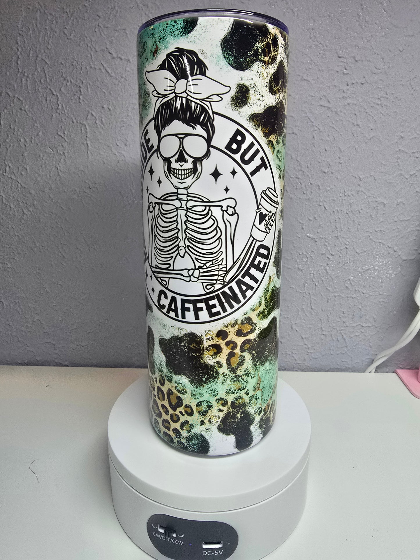Dead Inside but Caffeinated - 20oz Tumbler