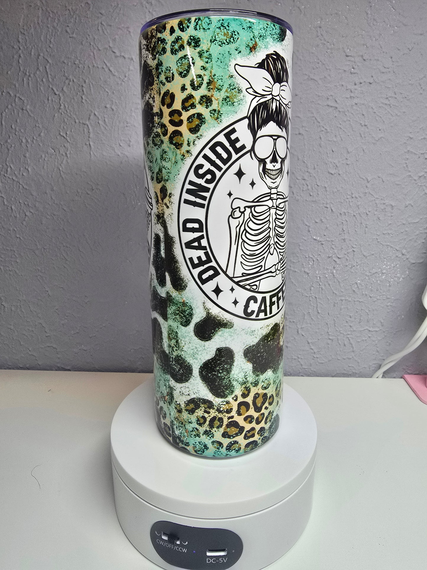 Dead Inside but Caffeinated - 20oz Tumbler