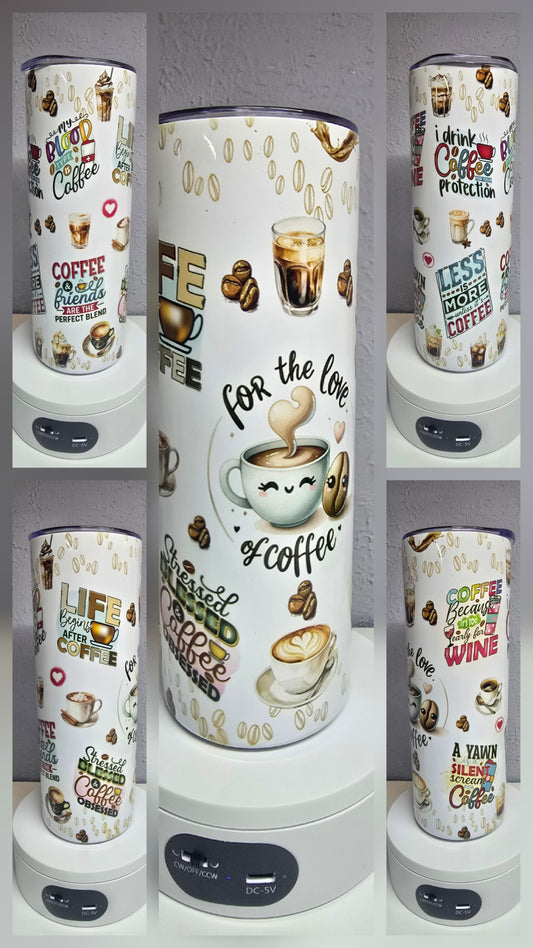 For the Love of Coffee - 20oz Tumbler