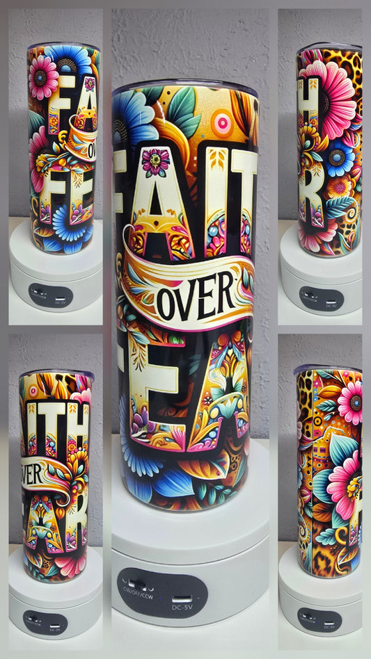 Faith Over Fear - 20oz Tumbler
