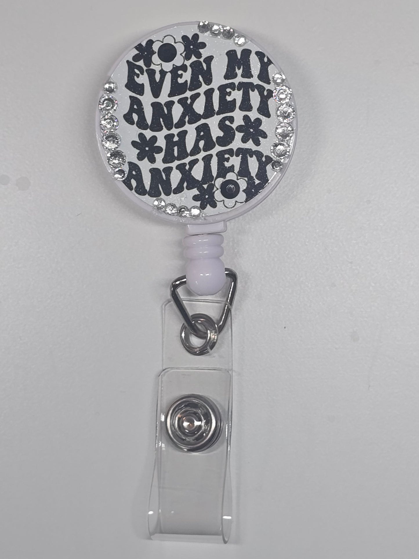 Even my Anxiety Has Anxiety Retractable Badge Reel