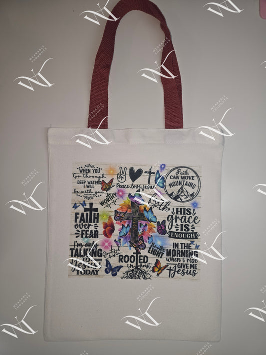 Rooted In Christ - Canvas Tote Bag