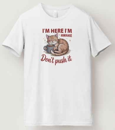 I'm Here I'm Awake Don't Push It