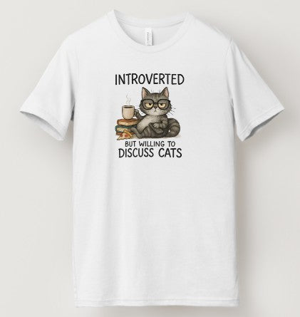 Introverted But Willing To Discuss Cats