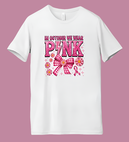 In October We Wear Pink (bow)