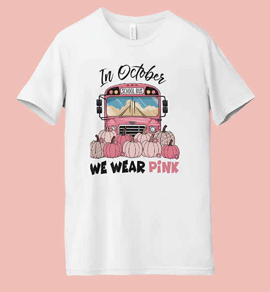 In October We Wear Pink (bus)