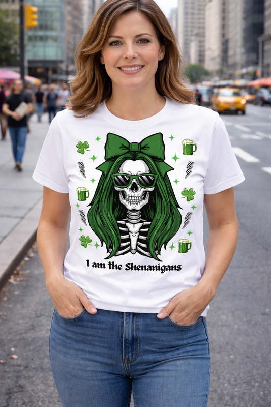 I Am The Shenanigans with Woman with Long Hair
