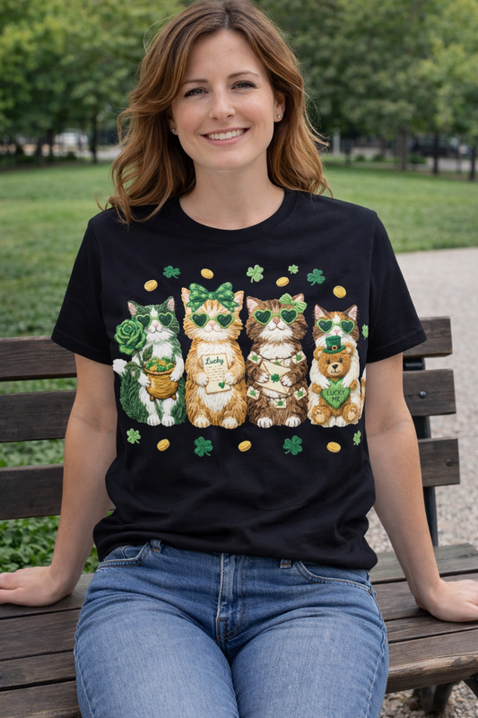 St. Patrick's Day Cats