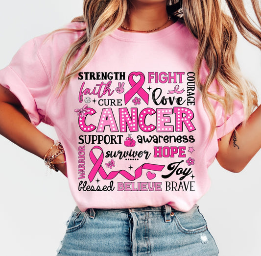 Cancer (with words around it)